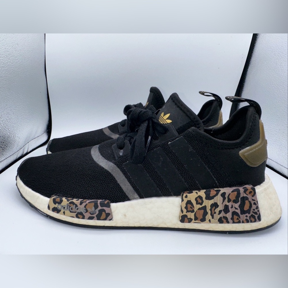 Size 8 - adidas NMD_R1 Black Leopard W